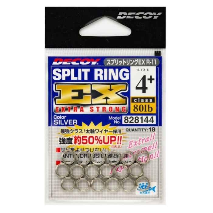 Inele Despicate Decoy R-11 EX Silver, 18bucplic