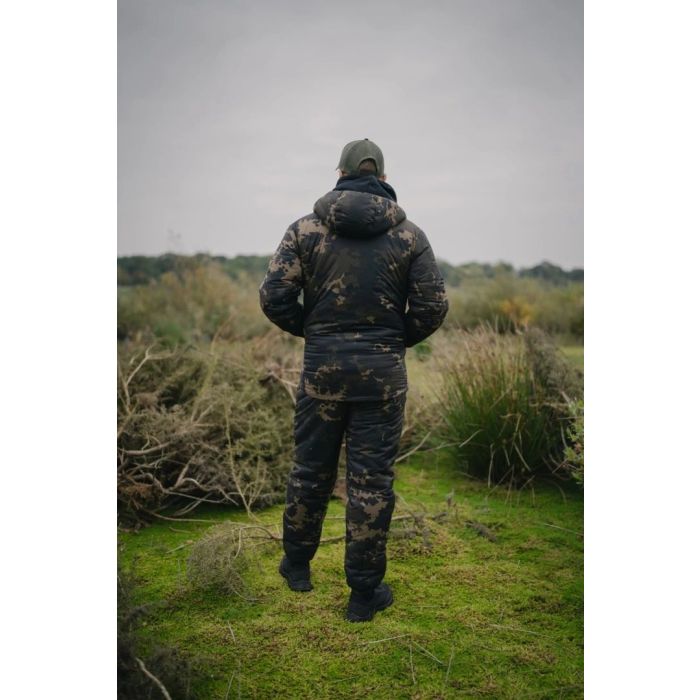 Jacheta Korda Insulated Hooded Jacket, Culoare Dark Camo 3