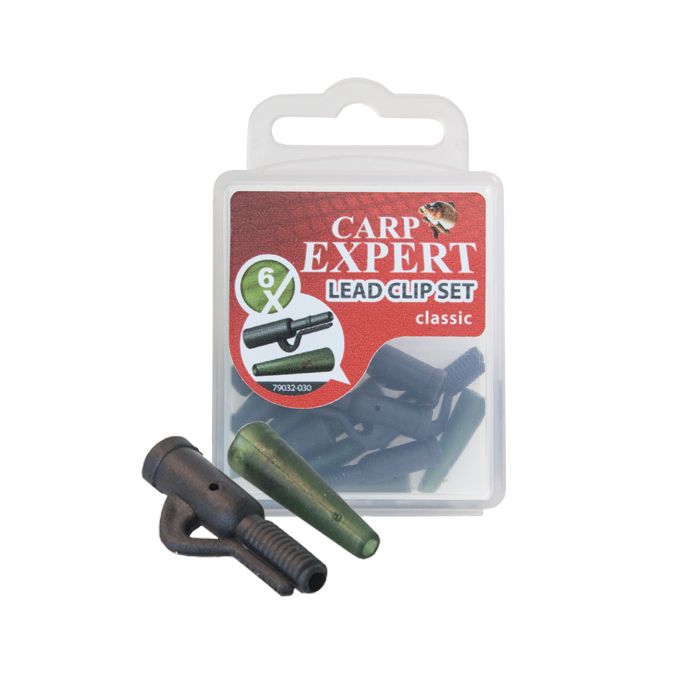 Kit Montura Plumb Pierdut Carp Expert Lead Clip Classic, 6 buc/plic