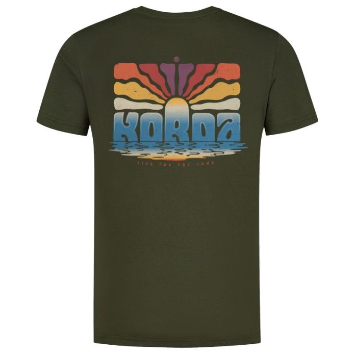 Korda Dawn Vibes Tee, Dark Olive 2