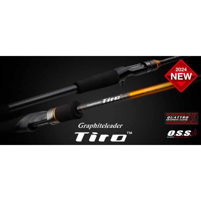 Lanseta Graphiteleader Tiro 24GTIRS-802M Fast, 2.44m, 6-32g, 2buc 6