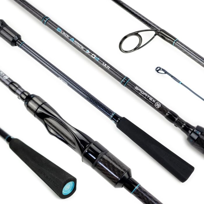 Lanseta Sportex Black Arrow G-4 ULR, 2.40m, 0.5-7g, 2buc 2