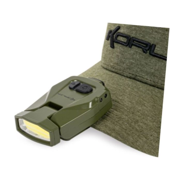 Lanterna cu Clips Korum Portable Hat Clip Light, 300 Lumeni