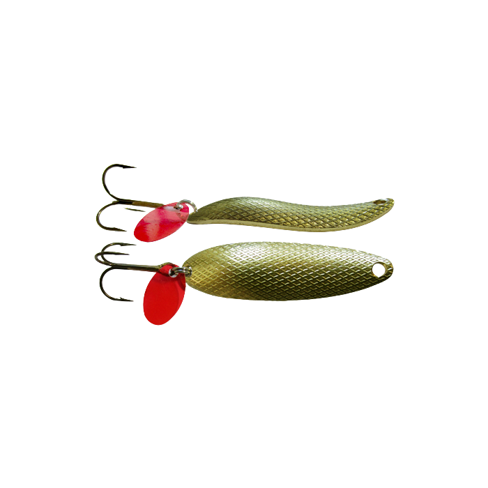 Lingura Oscilanta Bertilure Taifun Nr.2, Amprenta Patrate, Culoare Gold, 5.9cm, 10g
