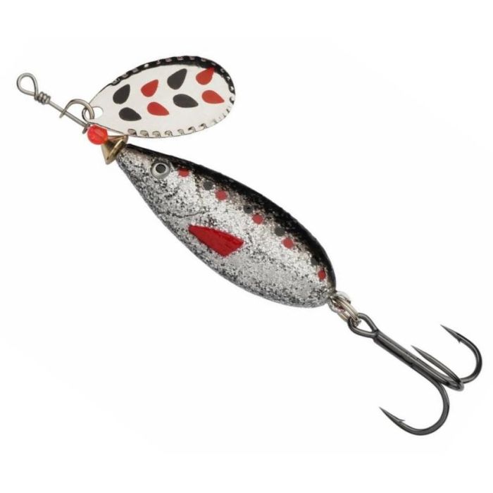 Lingura Rotativa Abu Garcia Droppen Maxi Spinners, Culoare Black Back Minnow, 8.5cm, 12g