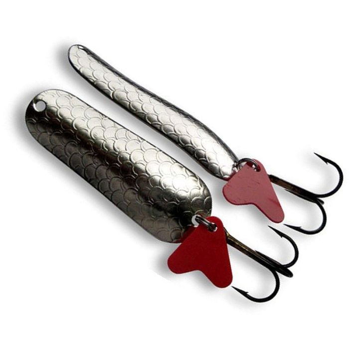 Lingurita Oscilanta Bertilure Crazy Nr.2, Culoare Silver, Solzi, 7.3cm, 12g