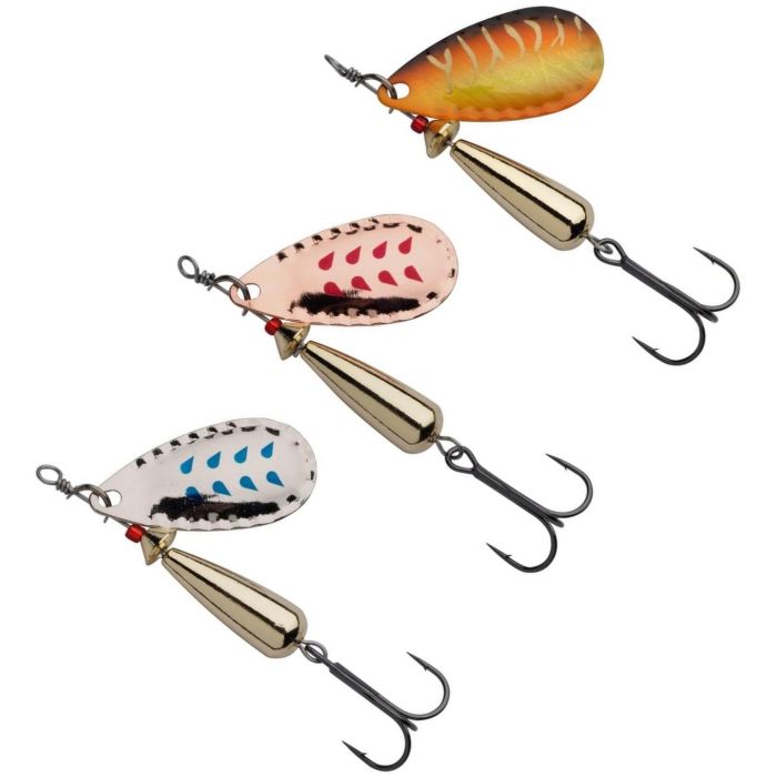 Lingurita Rotativa Abu Garcia Droppen 3 Pack, Culoare Assorted, 4g, 3bucplic