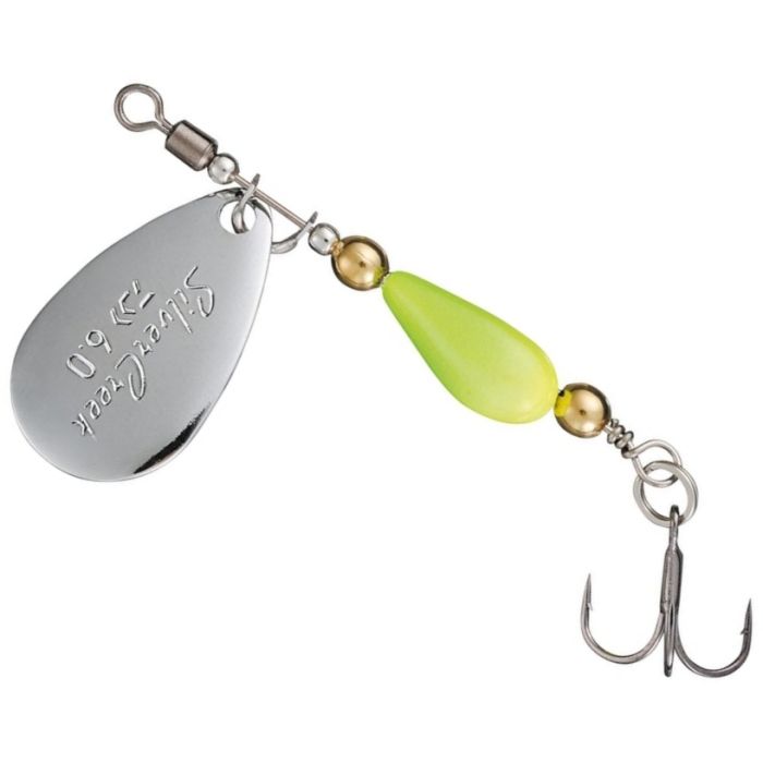 Lingurita Rotativa Daiwa Silver Creek, Silver Green, 4g