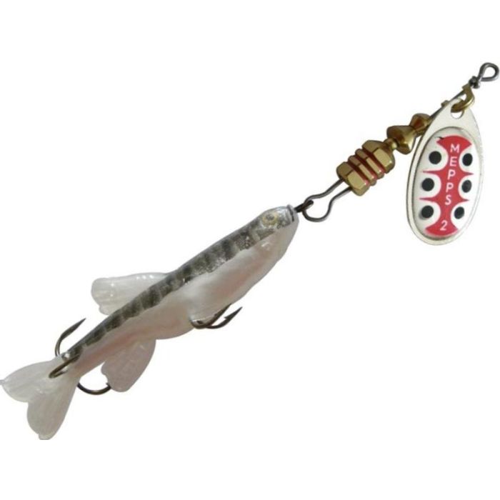 Lingurita Rotativa Mepps Aglia TW + Shad 8cm, Blister