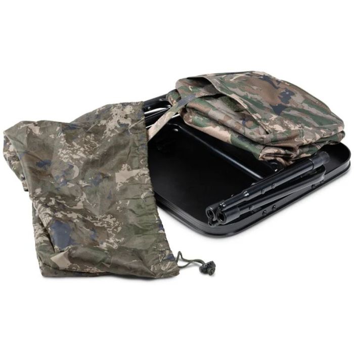 Органайзерна маса Nash Bank Life Bedside Station Camo Small, 40x34x40cm 3