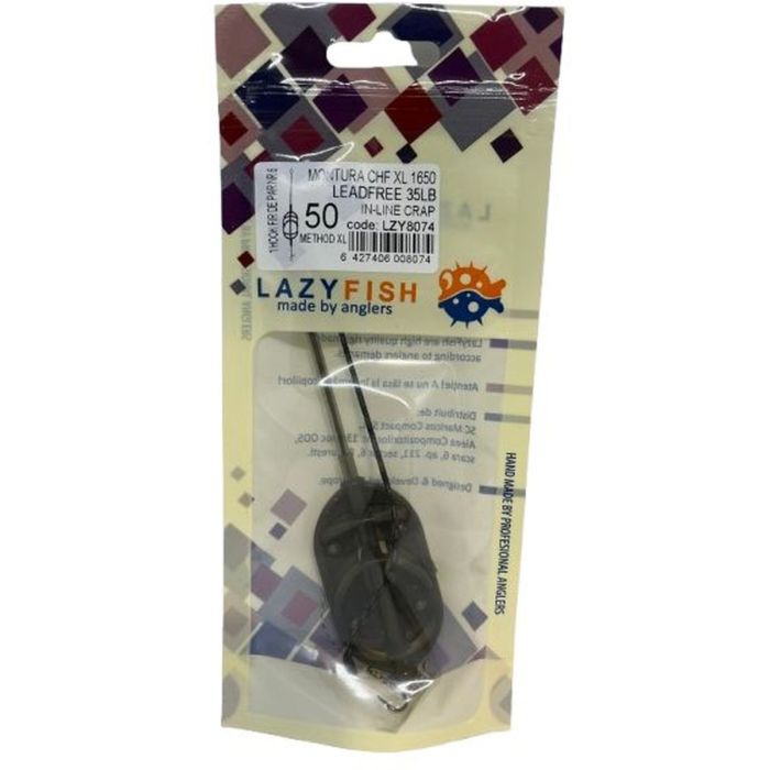 Montura Lazy Fish CHFXL1650 Mehtod XL In-Line 50G, 1 Hook, Leadfree 35lbs 4