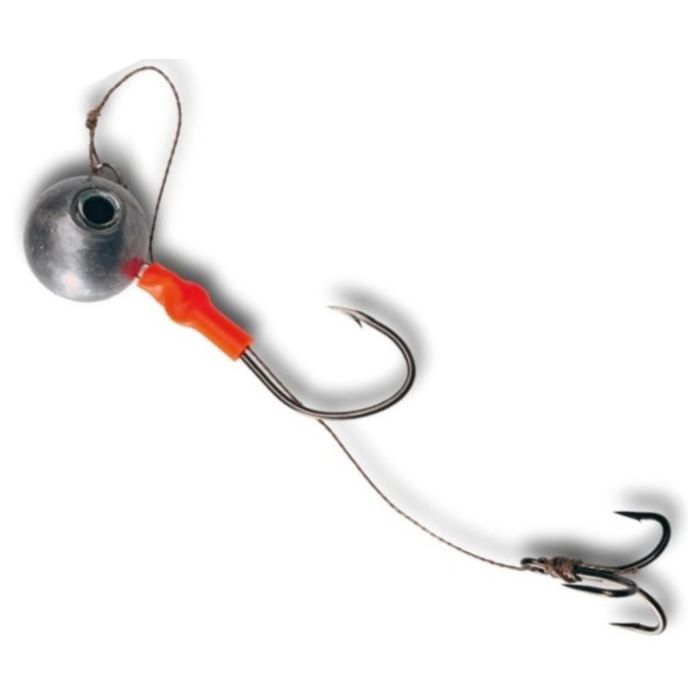 Montura pentru Somn Climax Cult Catfish Jig Fireball 30g (Natural), Ancora nr.4, 1buc/blister