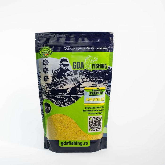 Nada Feeder GDA Fishing, 1kg - Amarillo 3