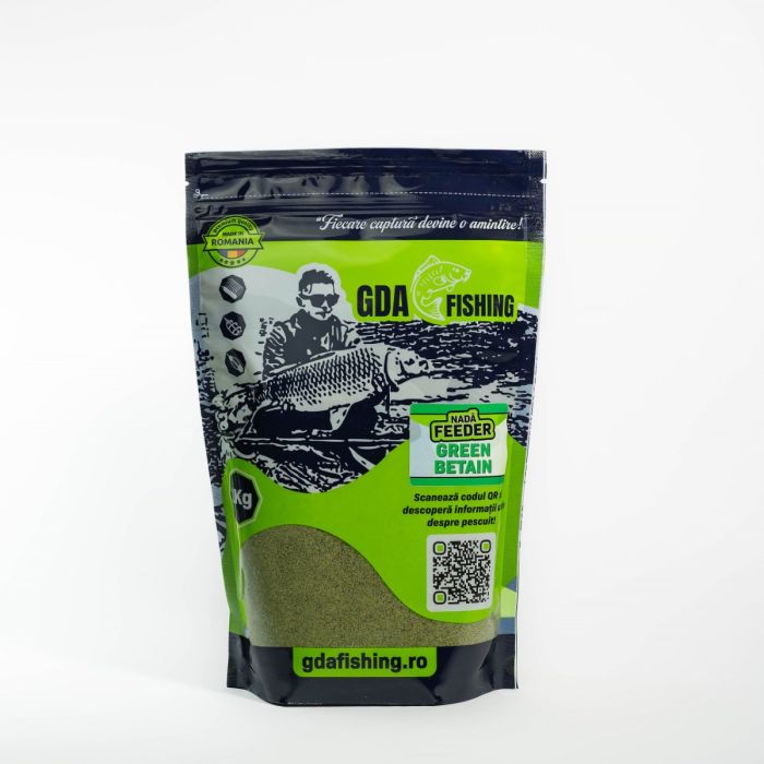 Nada Feeder GDA Fishing, 1kg - Green Betaine 6