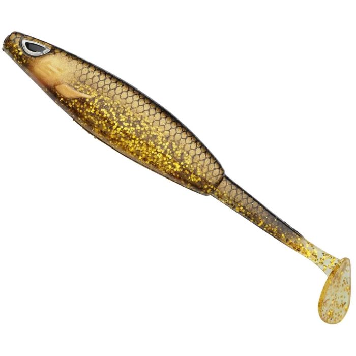 Shad Berkley PowerBait Vibe, 9cm, Gold Roach, 8buc/Blister