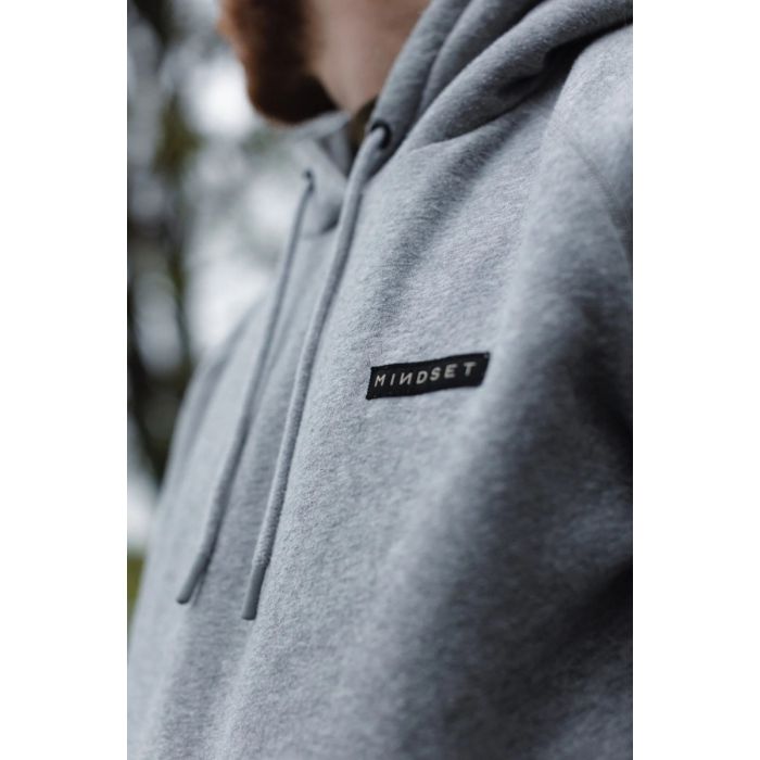 Hanorac Korda Mindset Patch Hoodie, Heather Grey 5