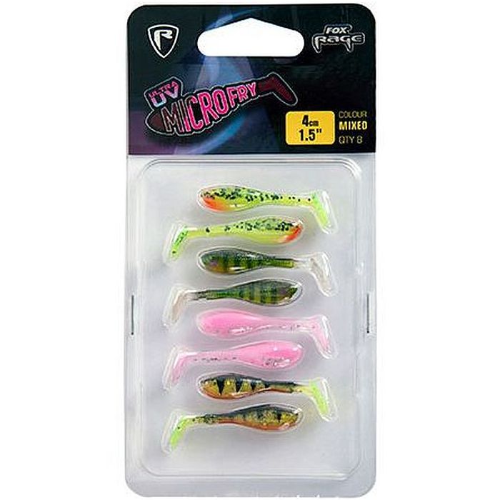 Shad Fox Rage UV Micro Fry, 4cm, 8buc/plic 2