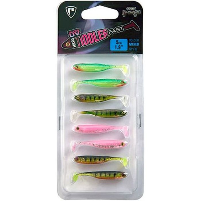 Shad Fox Rage UV Micro Tiddler Fast, 5cm, 8buc/plic 2