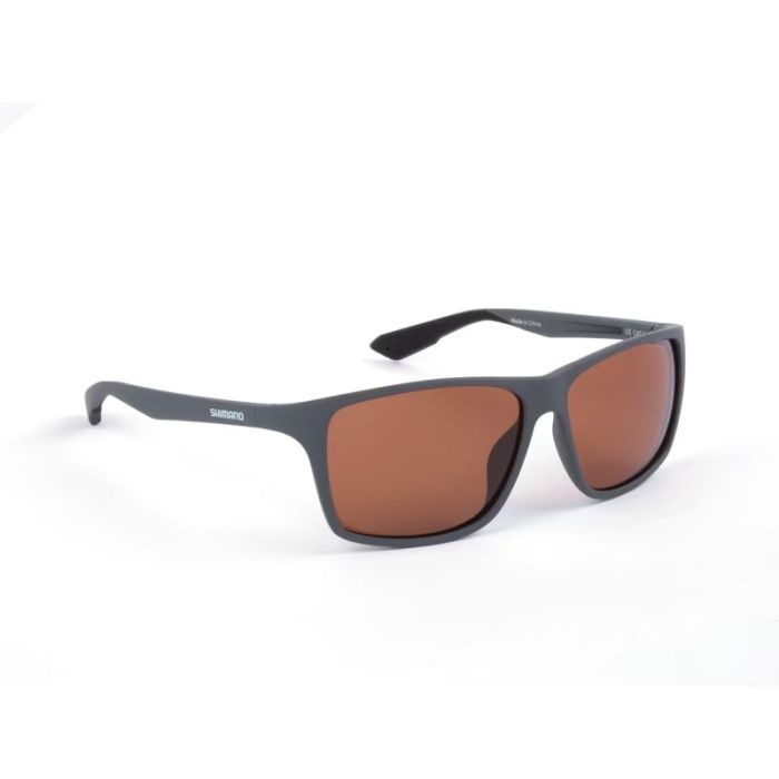 Ochelari de Soare Polarizati Shimano Eyewear Technium Matte Dark Grey & Copper