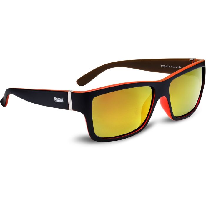 Ochelari Polarizati Rapala Urban VisionGear Fire UVG-287A, Matte Black/Red