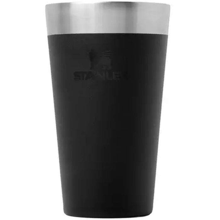 Cana termica Stanley Stacking Tumbler 0.47L, Inox, Negru