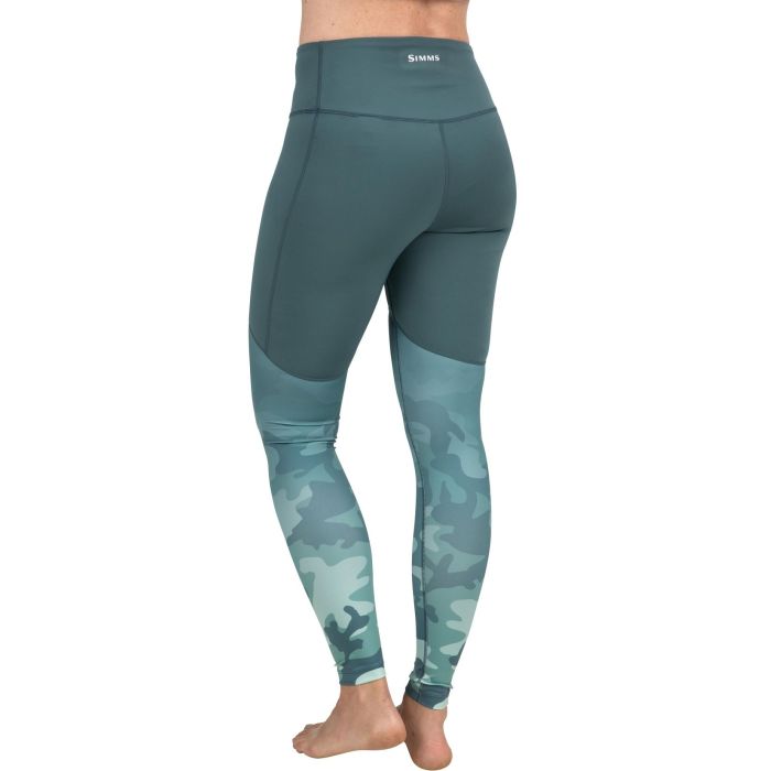 Pantaloni Simms Women Bugstopper Leggings Woodland Camo Avalon 3