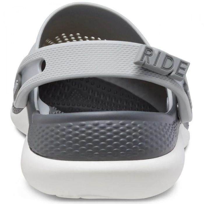 Papuci Crocs Literide 360 Clog, Light GreySlate Grey 3