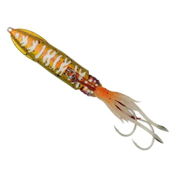 Пилкер Savage Gear SwimSquid Inchiku, цвят Orange Gold Glow, 9cm, 120g