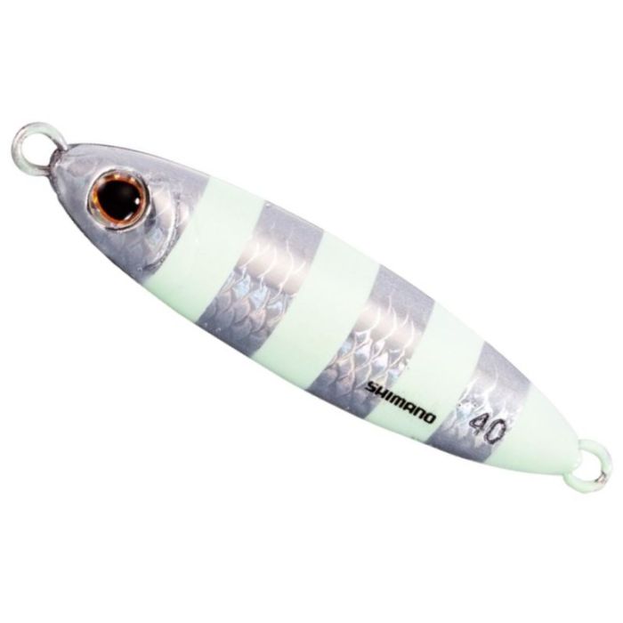 Пилкер Shimano Stinger Butterfly Flat Light, N Zebra, 5.8cm, 30g