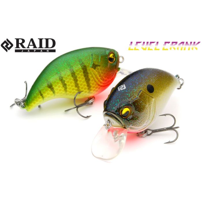 Воблер Raid Japan Level Crank, 002 Mat Tiger, 5.1cm, 10.5g 2