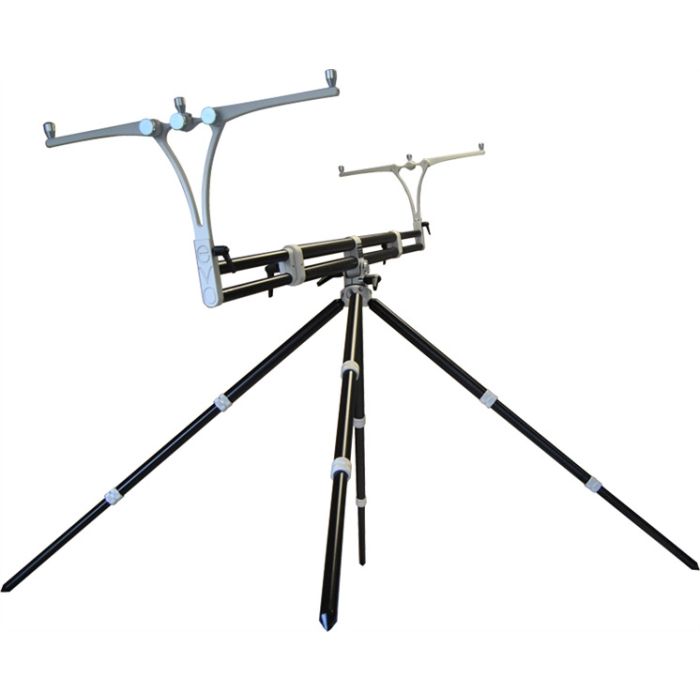 Rod Pod Meccanica Vadese Nick Evolution 3 Rods Black Tubes & Satin Joints, 3 Posturi