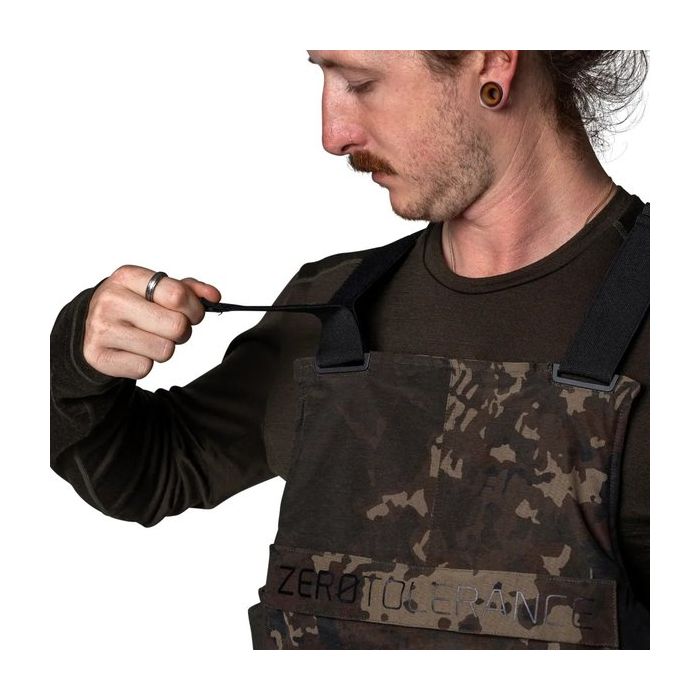Salopeta Impermeabila Nash ZT Helluva Waterproof Bib and Brace, Camo 5