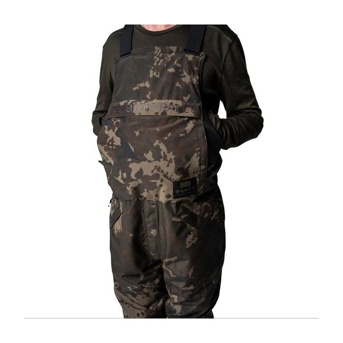Salopeta Impermeabila Nash ZT Helluva Waterproof Bib and Brace, Camo 3