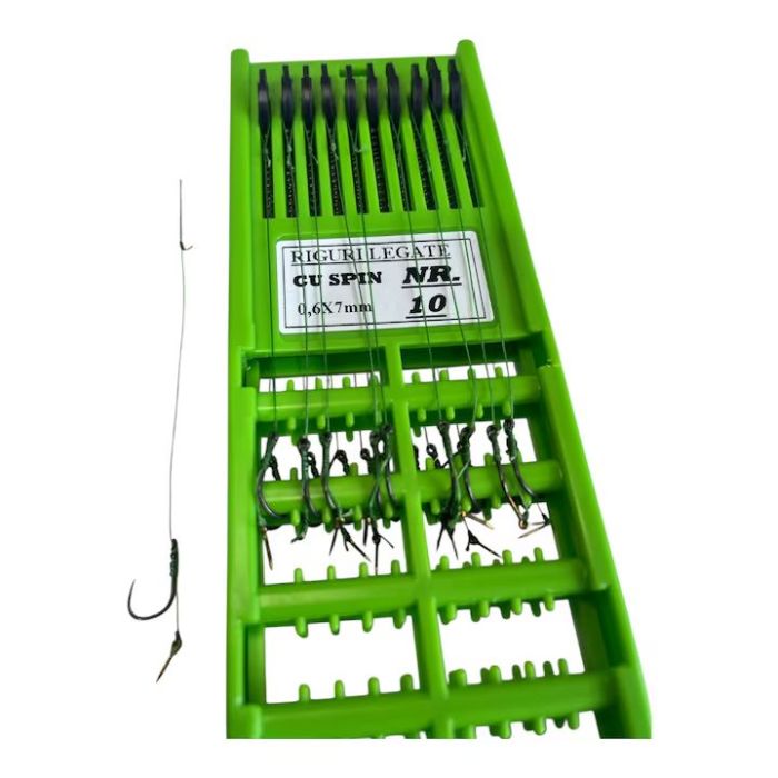 Set 20 Carlige Legate Smax cu Spin + Suport Riguri