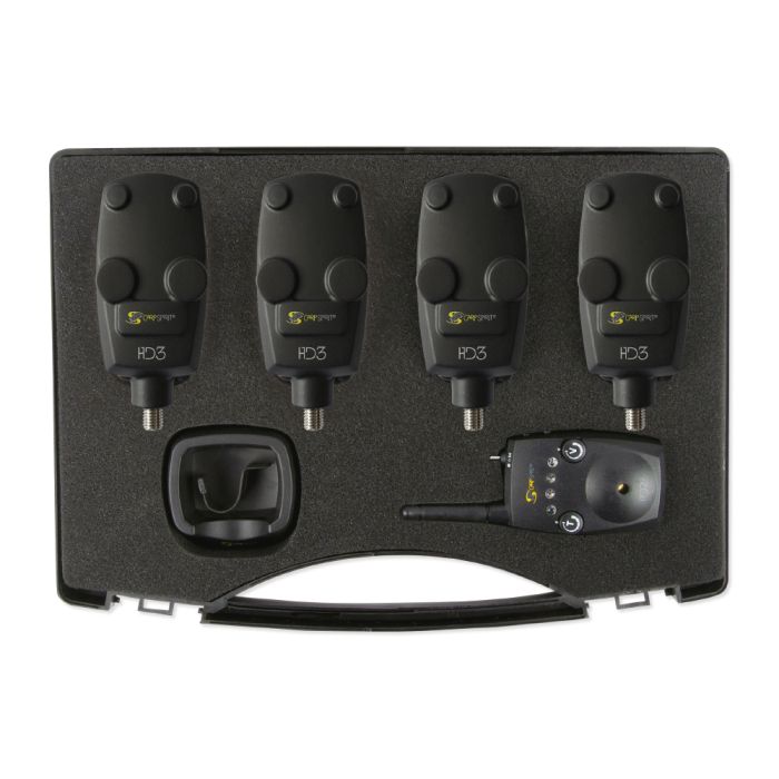 Set Avertizori Radio Carp Spirit HD3-HDR3, 4+1