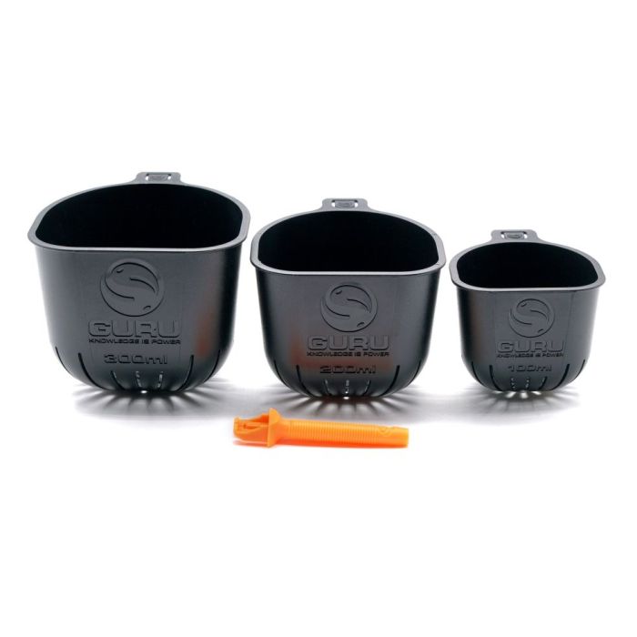Set Cupe Guru Pentru Momeala Rapid Release Pole Cups, 3buc/pachet 2