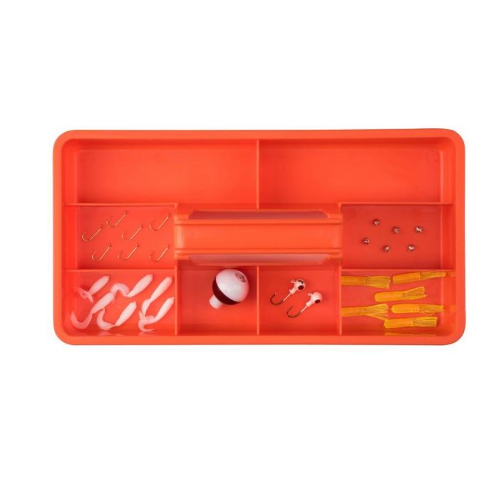 Set Spinning Valigeta pentru Copii Skakespeare Cosmic Tackle Box, Orange, 18.5x32x18cm 3