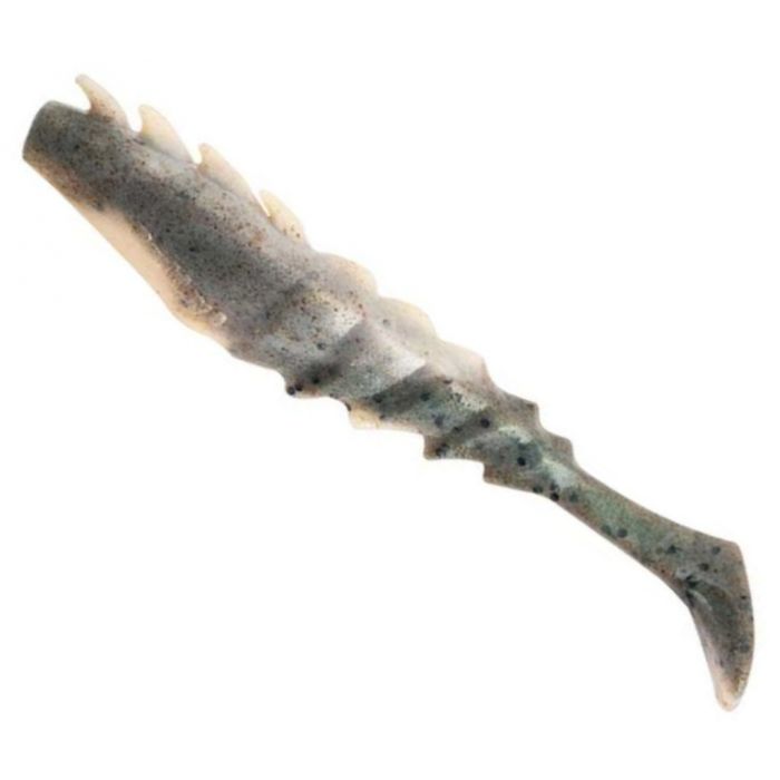 Shad Berkley Gulp! Nemesis Prawn Paddle Tail Soft Bait Lure, Натурална скарида, 10см, 4бр/опаковка