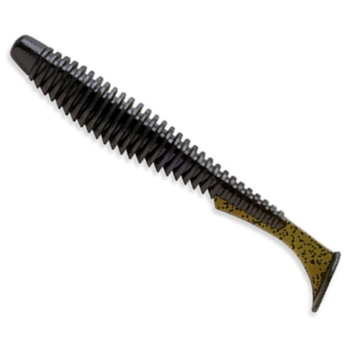 Shad FishUp U-Shad 3.5", Цвят 043 Watermelon Brown/Black, 9cm, 8бр/плик