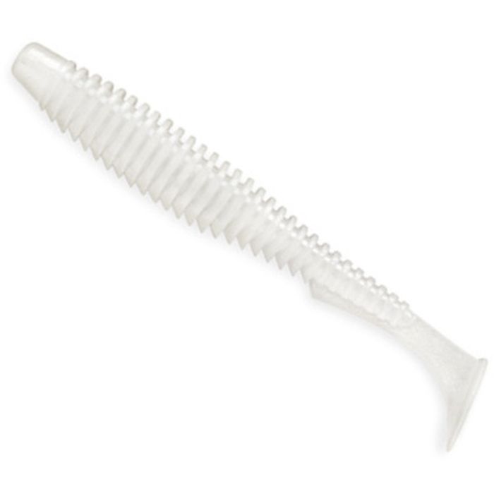 Shad FishUp U-Shad 4, Culoare 081 Pearl, 10cm, 8bucplic