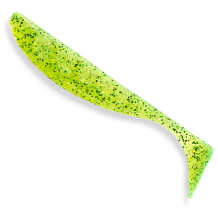 Shad FishUp Wizzle Shad 1.4, Culoare 026 Flo ChartreuseGreen, 3.5cm, 10bucplic