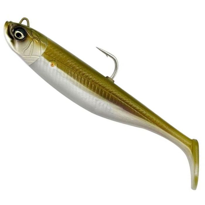 Shad Savage Gear Pre-Rigged Savage Minnow, Хаки, 12.5cm, 35g, 2бр/блистер