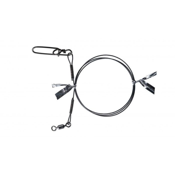 Телен повод BKK 7X7 Wire Leader-HD Pike Snap, 40cm, 2 бр./плик 2