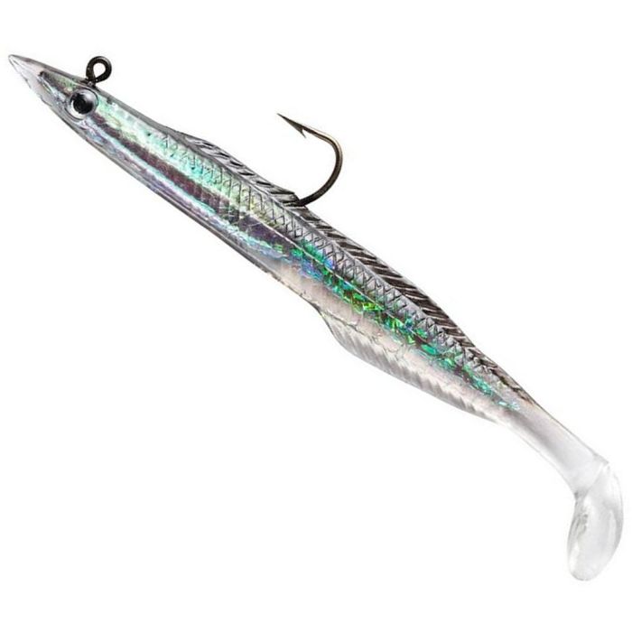 Swimbait Berkley PowerBait Sand Eel, Black, 15cm, 30g, 3buc/plic