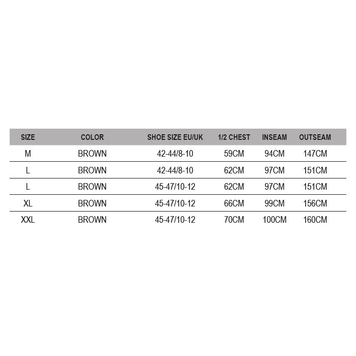 Waders Greys Tail Breathable Stockingfoot, Culoare Maro 3