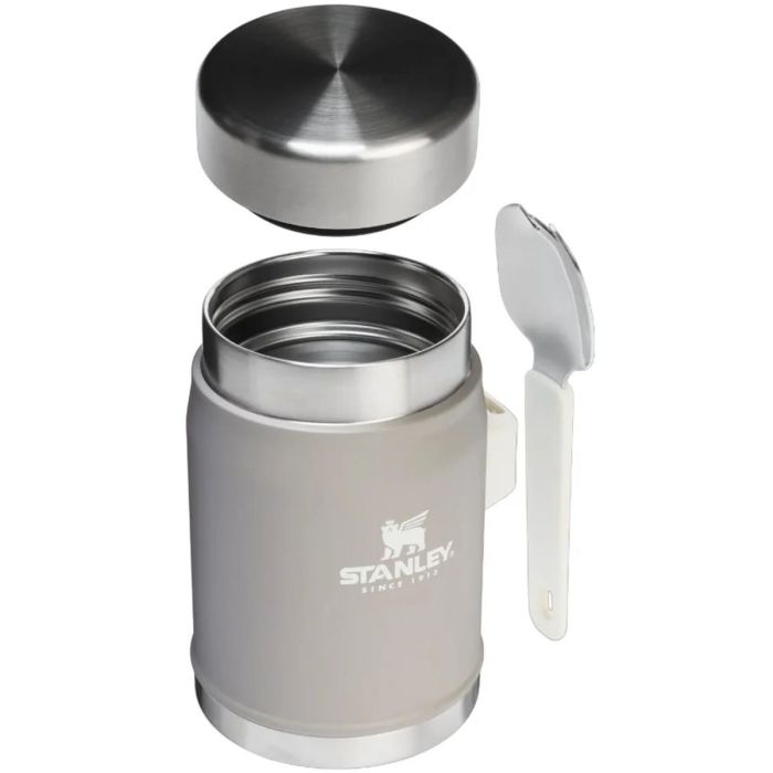 Термос за храна Stanley The Legendary Food Jar + Spork, 0.4L, Ash 2.0 3