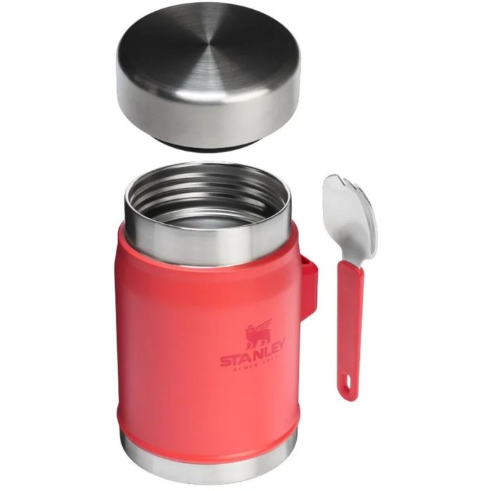 Термос за храна Stanley The Legendary Food Jar + Spork, 0.4L, Hot Coral 2
