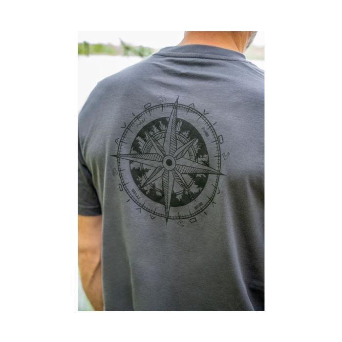 Tricou Avid Carp Bearing T-Shirt, Grey 5