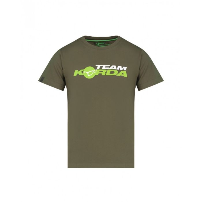 Tricou Copii Korda TK Kids T-Shirt, Dark Olive