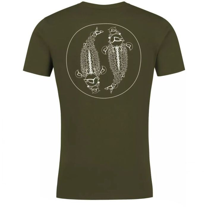 Tricou Dama Korda Womens Mandala, Dark Olive 2